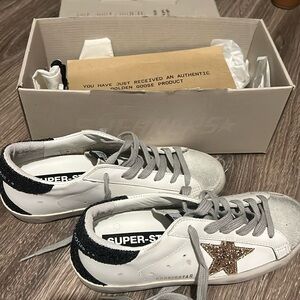 Golden goose super-star sneakers never worn